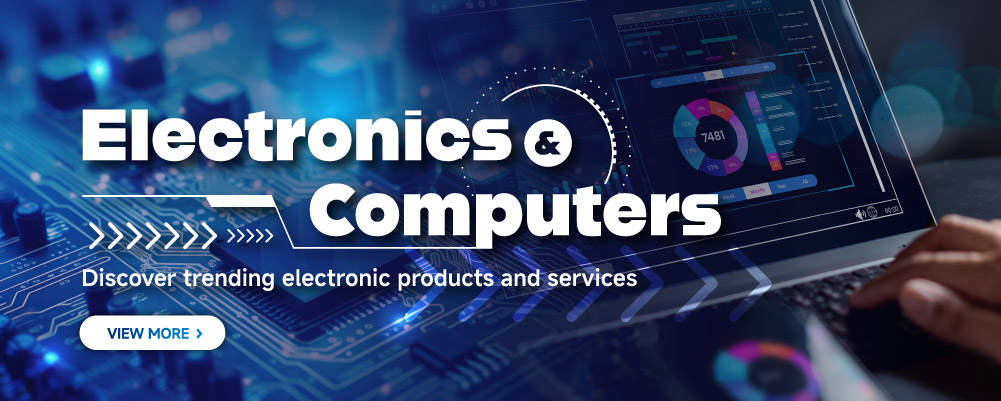 Electronics and Computers - Discover trending electronic products and services